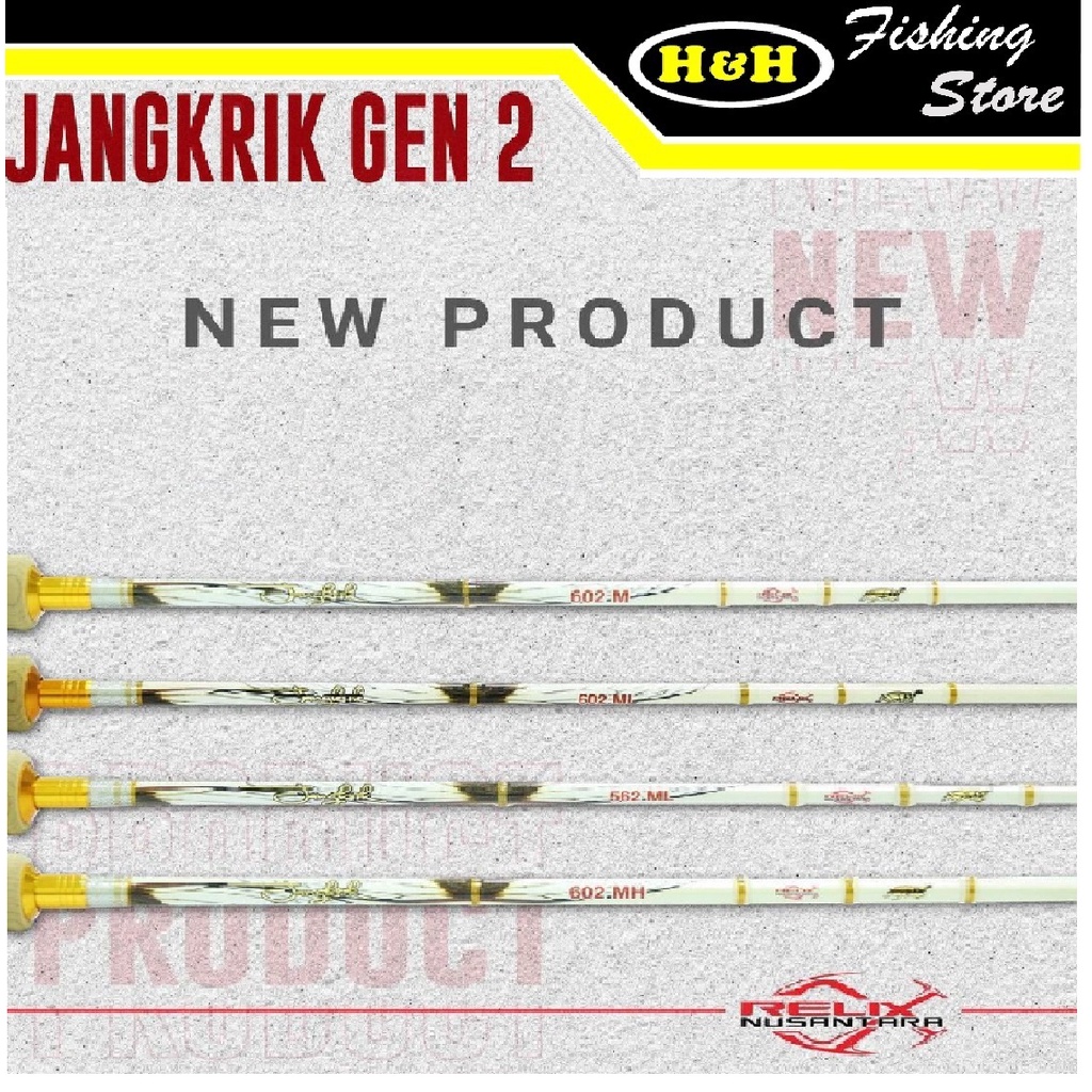 Joran Relix Nusantara Jangkrik 562/602 ML GEN 2
