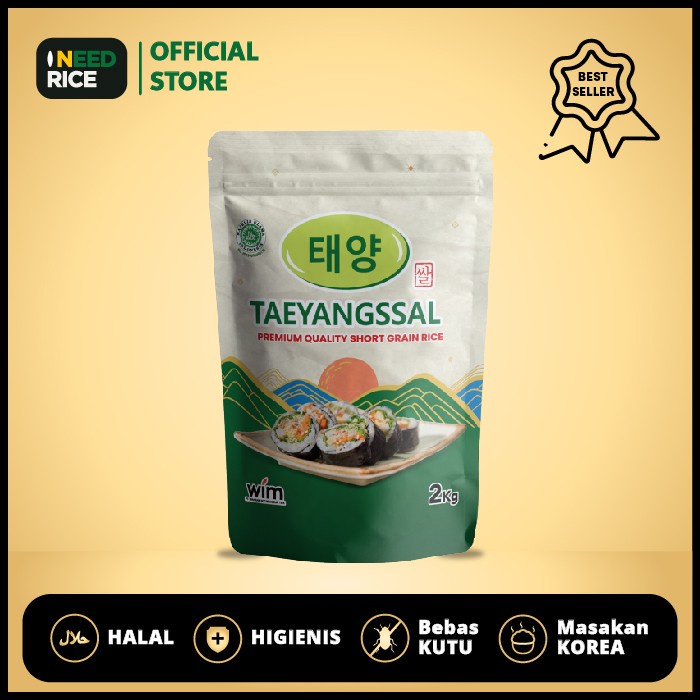 

Beras Khusus Taeyangssal 2kg