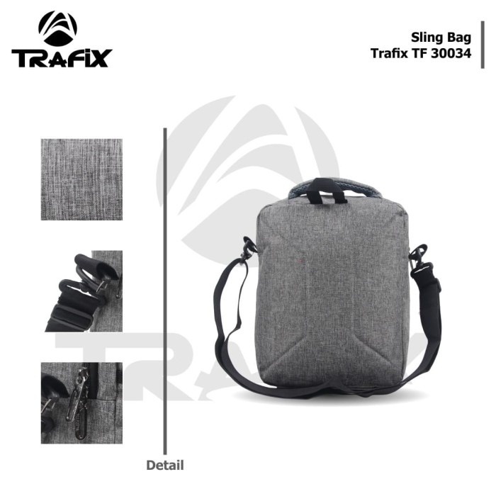 [KLIKTAS] Tas selempang pria TRAFIX - TF 30034 - Sling Bag modern