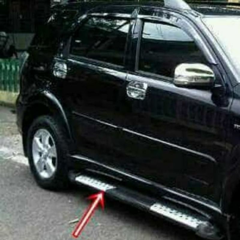 foot step samping  footstep model bintik mobil toyota rush lama