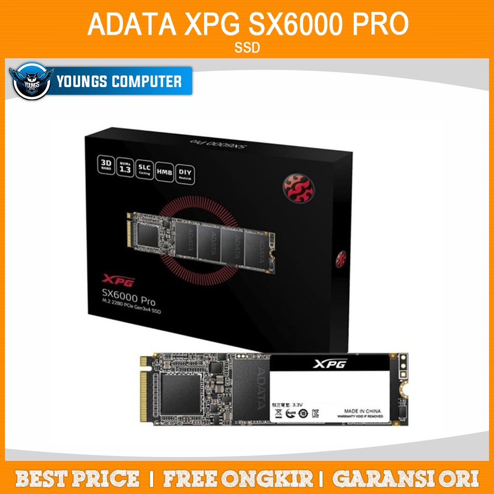 SSD ADATA XPG SX6000 PRO 512GB M.2 NVME