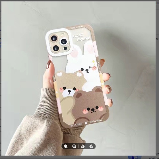Casing Samsung A04S Case Line Good Friend Character Silicon Premium