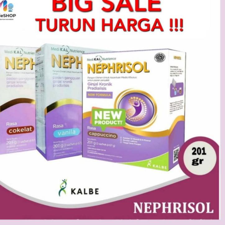 

Sale[KI3]-NEPHRISOL 201GR REGULER VANILA COKLAT CAPPUCCINO