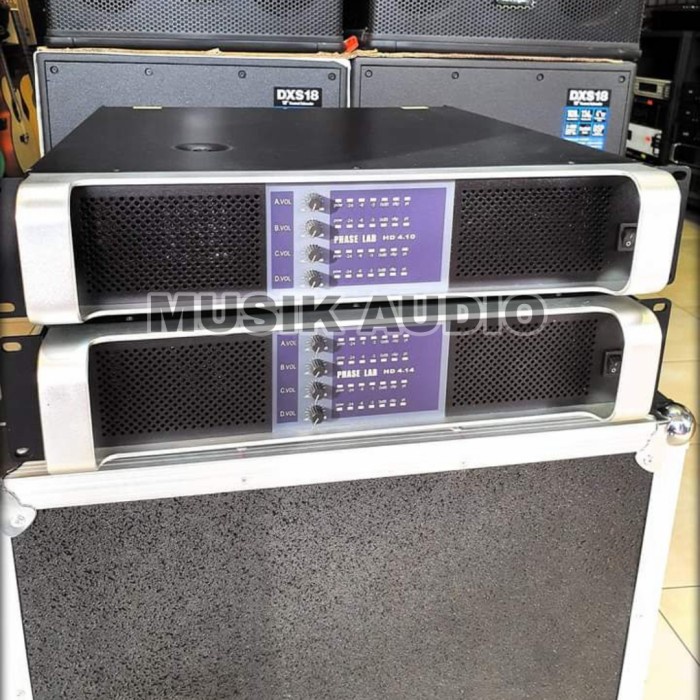 Power Amplifier Phaselab Phase Lab HD 4.10 4 10 HD4.10 4 channel