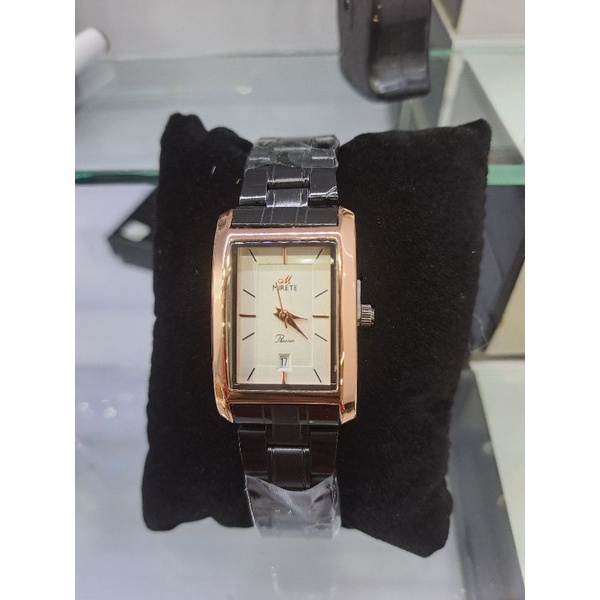 Jam tangam wanita mirete original couple pakai tanggal