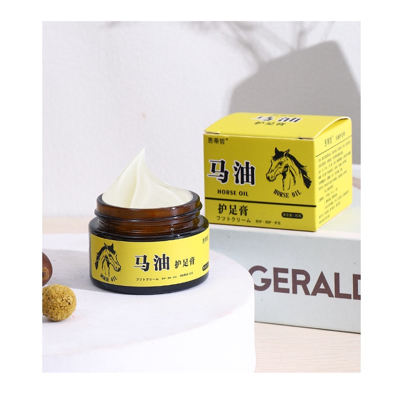 Krim Lotion Pelembab Kaki Horse Oil Foot Cream Lotion Moisturizer 30g