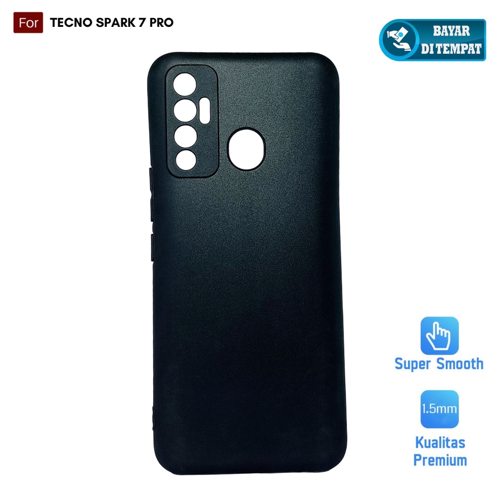 Softcase Silikon Casing Tecno Spark 7 Pro