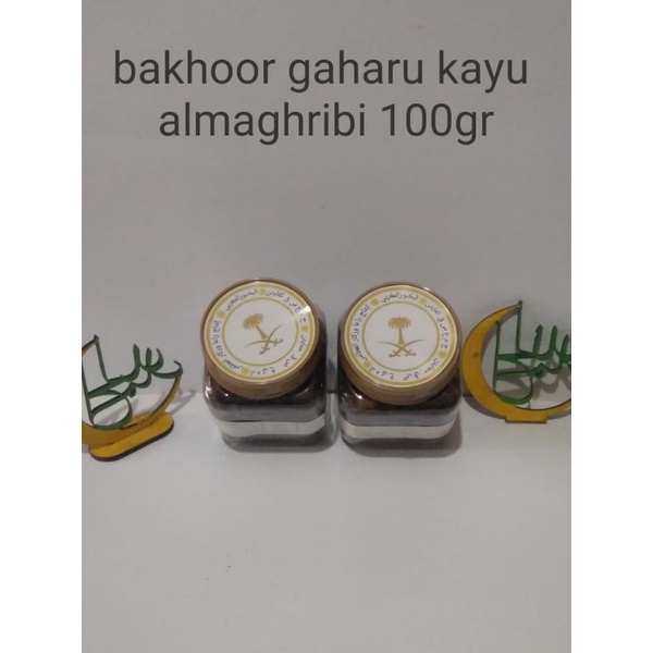 bakhoor kayu gahru MAGHRIBI terbaik toples