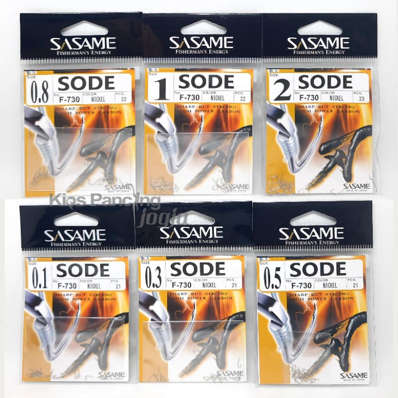 Kail Pancing Sasame Sode Tanpa Lubang