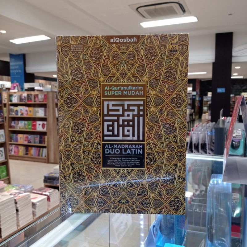 Al Quran Al Qosbah Al-Madrasah Duo Latin A4 - Original Gramedia
