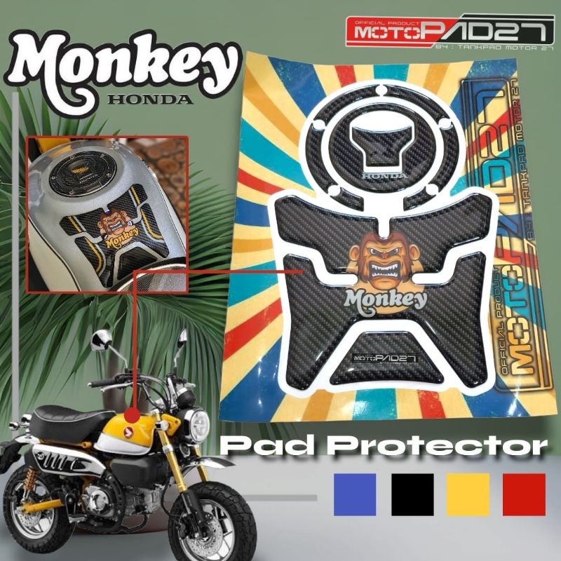 Motopad27 Stiker Tankpad Honda Monkey 125 stiker timbul protector Honda Monkey 125