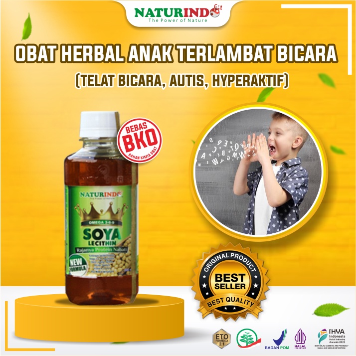SOYA LECITHIN Vitamin Speech Delay Penambah Nafsu Makan Anak Soya Nutrisi Anak Bayi Obat Penambah Na