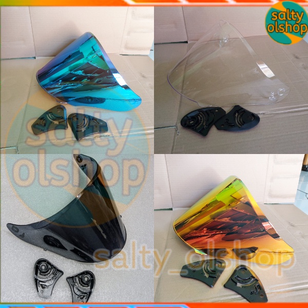 dyr osaka kyoto / kaca helm venom datar / flat visor open venom DYR OSAKA KYOTO real flat