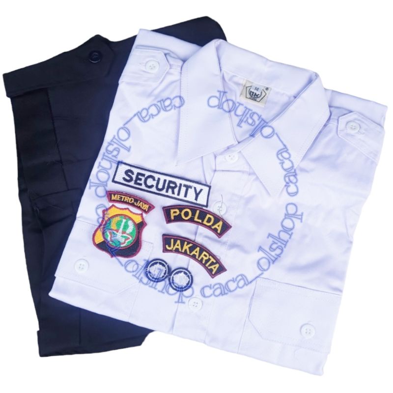 Baju Seragam Setelan PDH Satpam Security