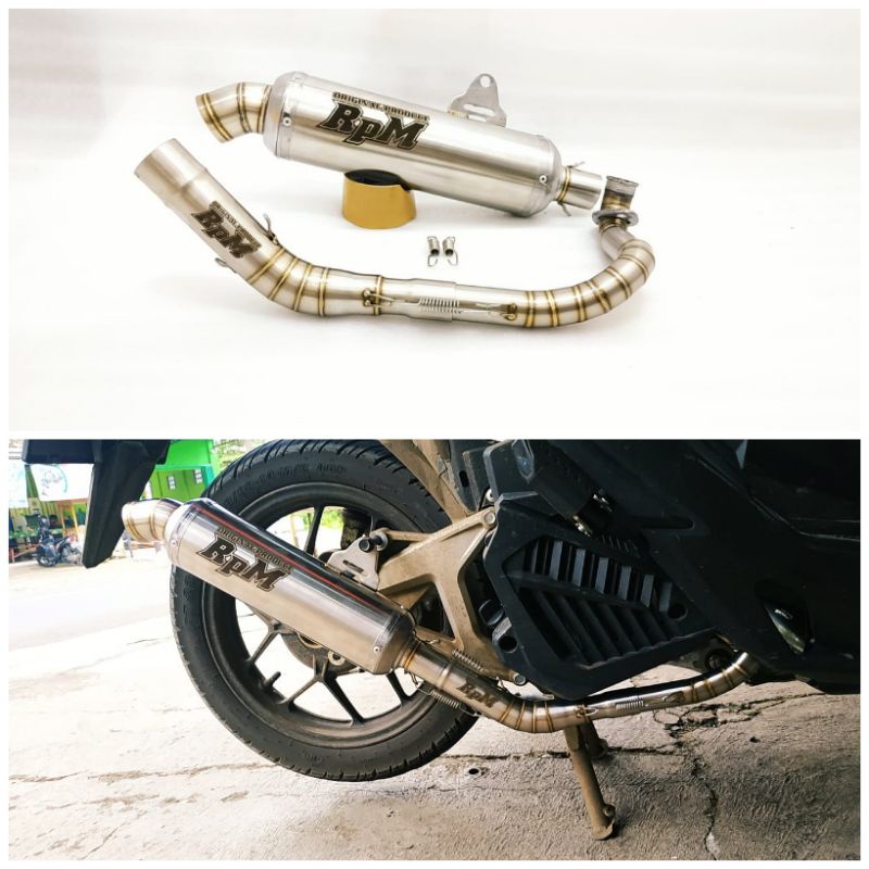 Knalpot Original RPM Vario 125 led - Vario 150