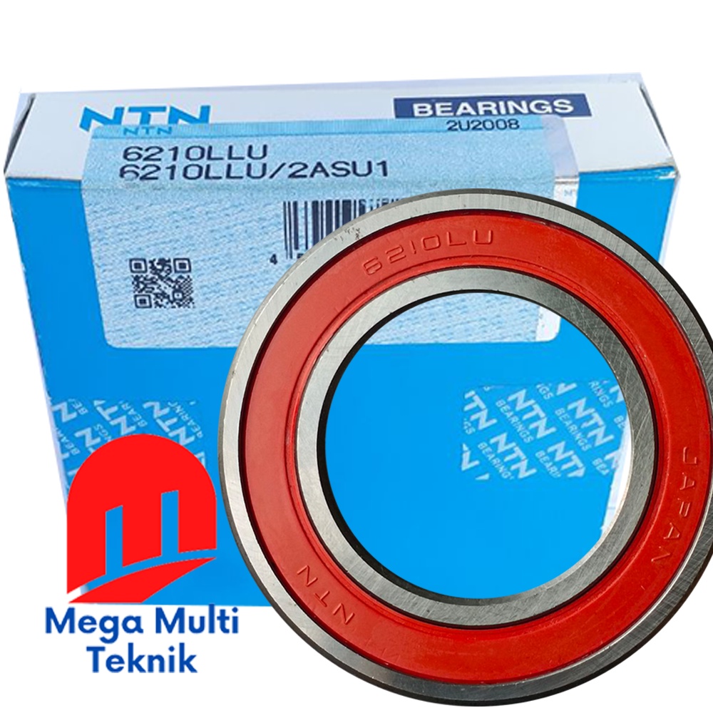 Bearing 6210 2RS NTN Laher 6210 2RS NTN