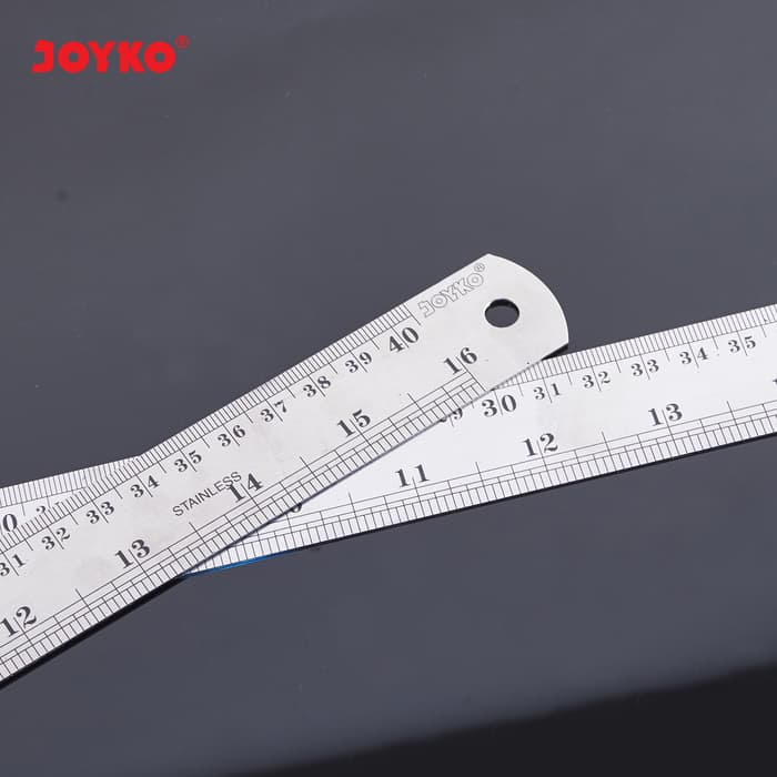 Stainless Steel Ruler / Penggaris Besi Joyko RL-ST40 40 cm 40cm