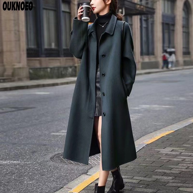 Blazer Long Coat Wanita Panjang/Blazer Long Coat Wanita Korea