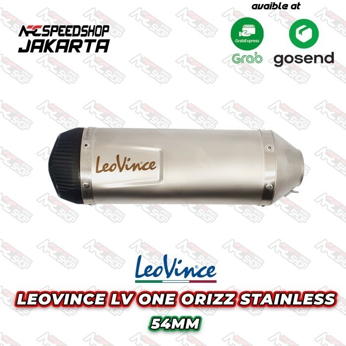 Knalpot Leovince Lv Orizz Stainless Header Drake R9 Honda Cbr150 K46 #Original
