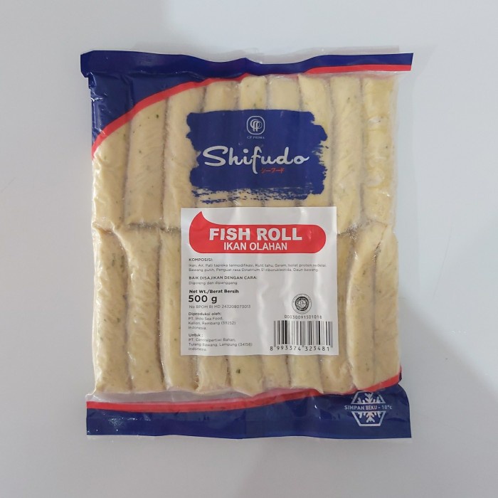 

Arka Frozen ] Shifudo Fish Roll 500gr