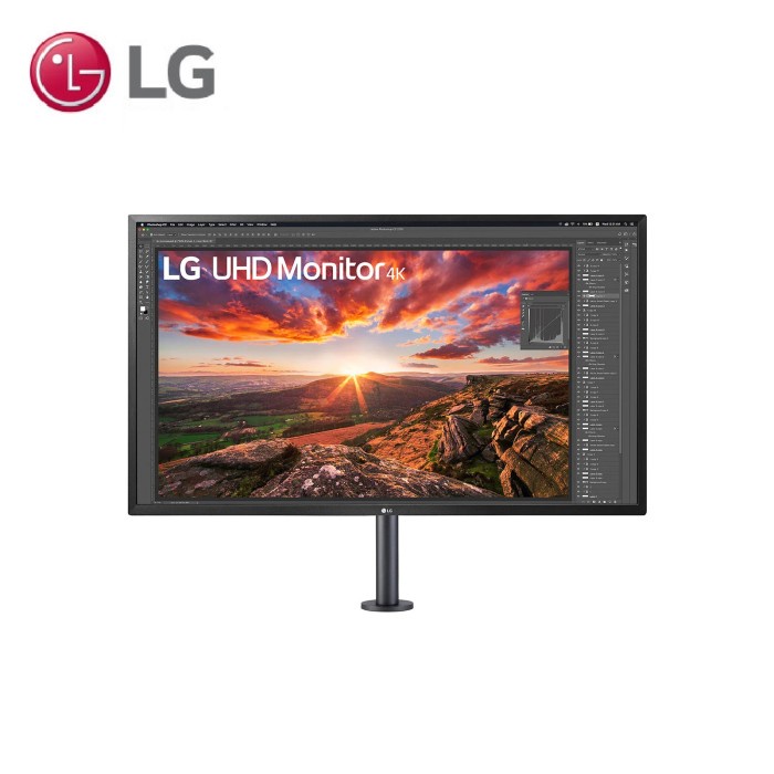 Monitor LG 32UK580 32'' UltraFine UHD 4K with Ergo Stand