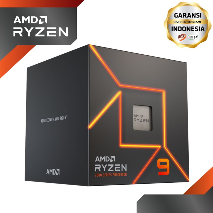 Processor AMD AM5 Ryzen 9 7900 3.7Ghz Up To 5.4Ghz