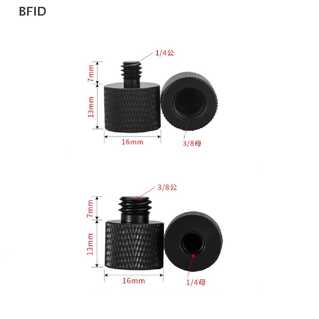 [BFID] Adapter Dudukan Sekrup Plat Tripod 3per8 &quot;Ke1Per4&quot; Male to Female [ID]