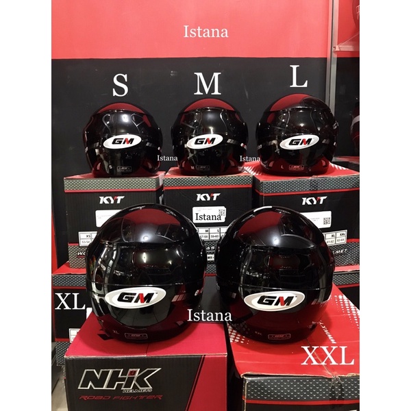 HELM GM EVOLUTION WARNA HITAM