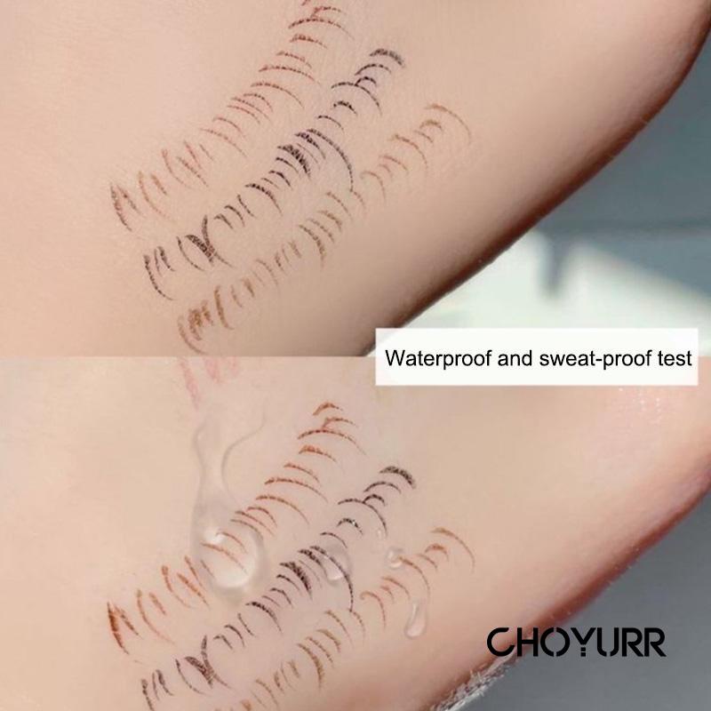 【COD】 Eyeliner Liquid Lying Silkworm Pen Waterproof Quick-Drying Non-Smudge Very Thin Head Anti Air Long-lasting Eyeliner-CH