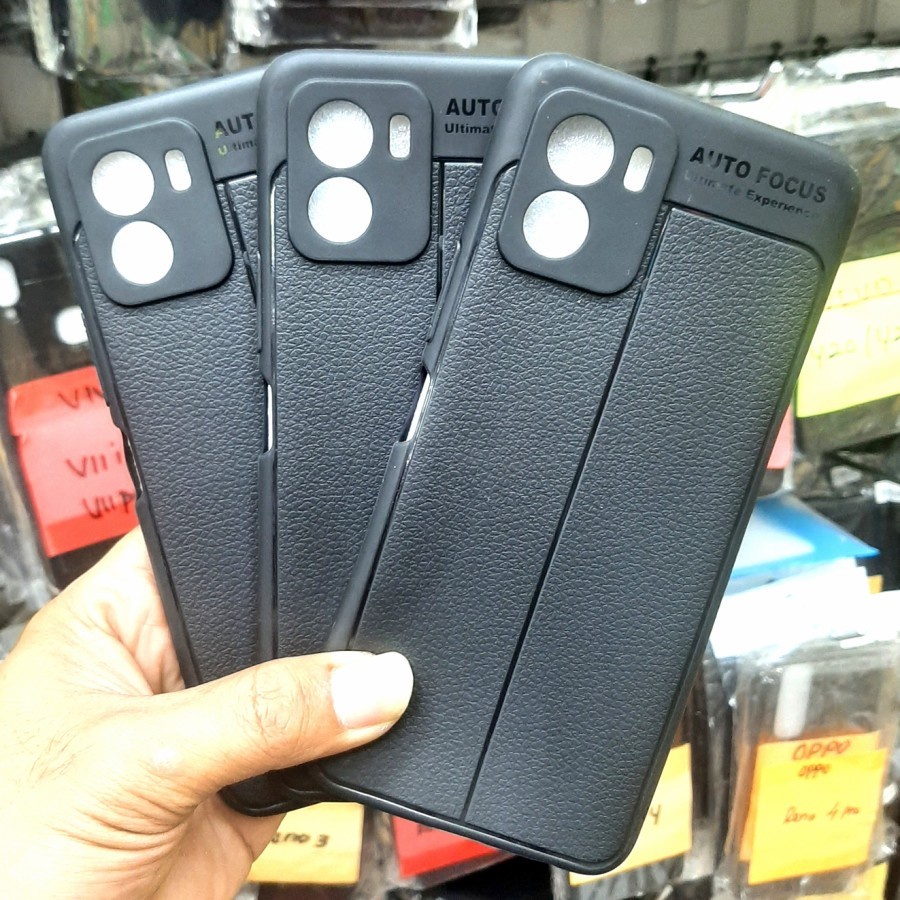 Autofocus softcase Vivo Y01, Vivo Y15s, Vivo Y53s silikon slim case hitam