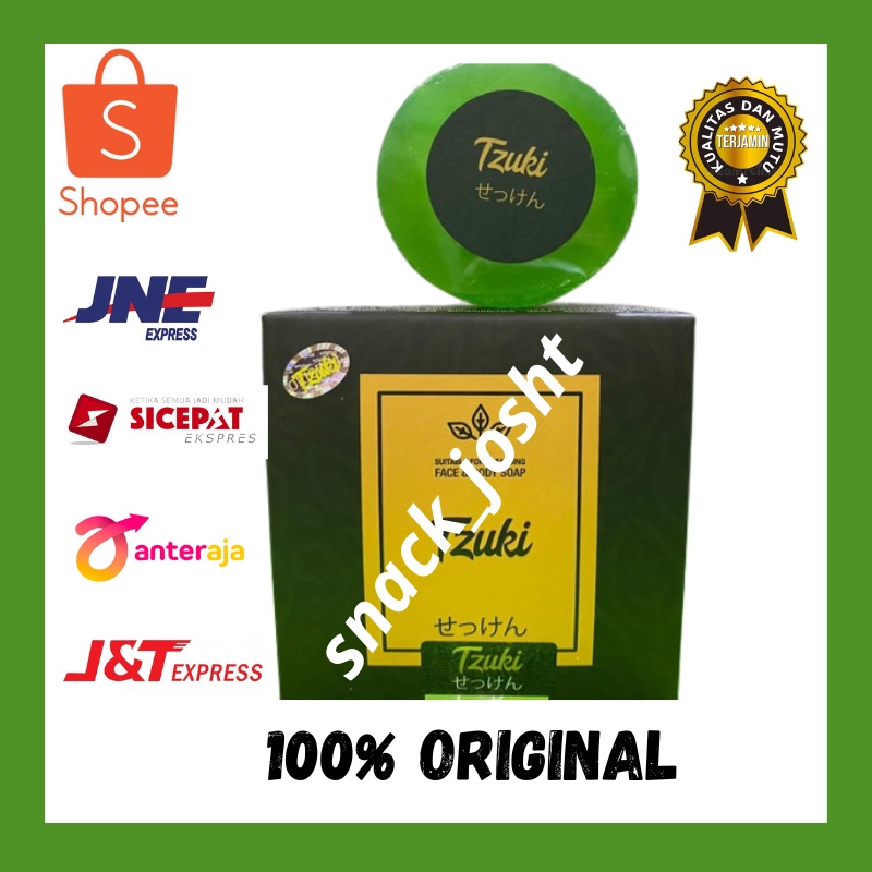SABUN TZUKI ASLI 100% ORIGINAL TZUKI SOAP ORIGINAL BPOM | ZUKI SABUN TSUKI SOAP ORIGINAL SKINCARE