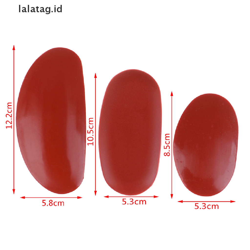 [lalatag] 3pcs/set Karet Patung Keramik Clay Alat Bantu Artis Art Special Tool [ID]