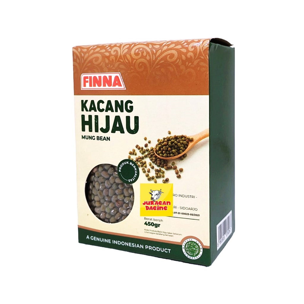 

Finna Kacang Hijau Mung Bean 450gr