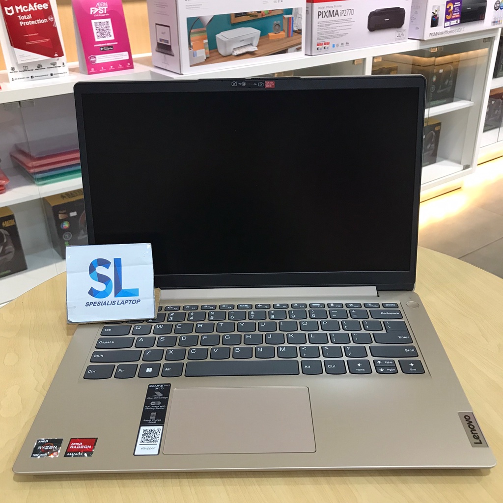 LAPTOP GAMING LENOVO IDEAPAD SLIM 1 RYZEN 5 7520U 8GB 512GB SSD 14 FHD WINDOWS 11