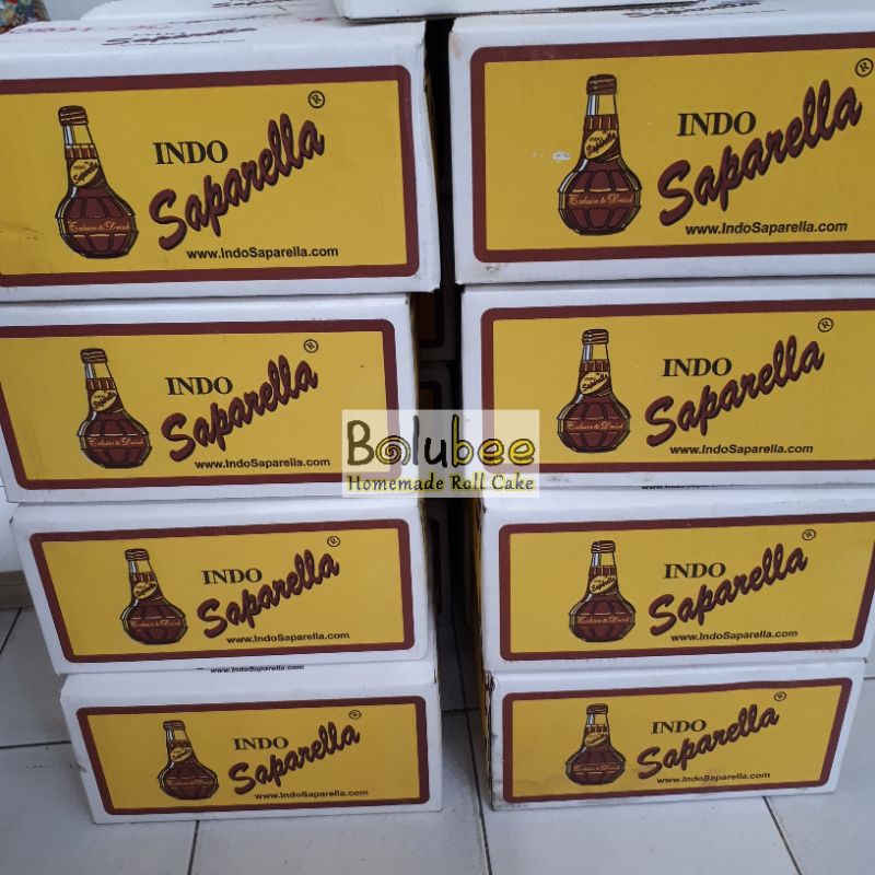 

INDO SAPARELLA 300 ml 1 Karton Minuman Soda Soft Drink Jadul Limun Sarsaparilla Root Beer