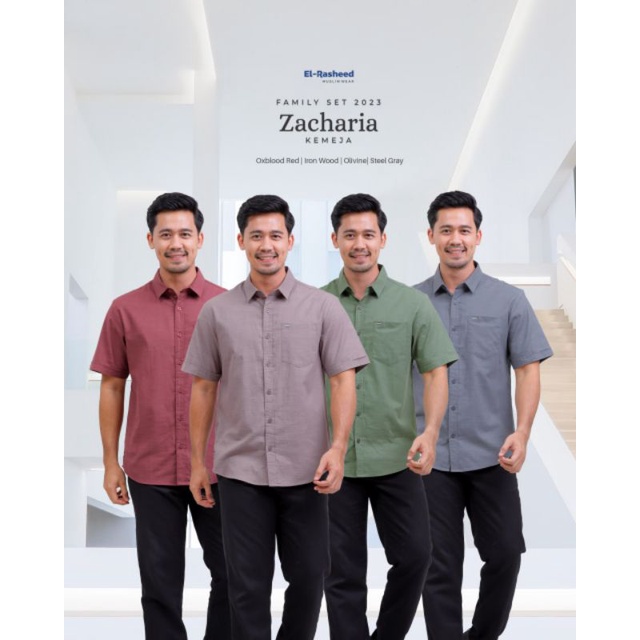 Zacharia Kemeja Dad Sarimbit Yasmeera 2023