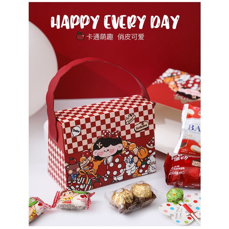 

box hampers ulang tahun anak - kotak hadiah ulangtahun anak laki laki perempuan - box snack - box hampers bayi new born