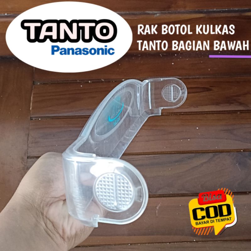 RAK BOTOL KULKAS TANTO PANASONIC BAGIAN BAWAH