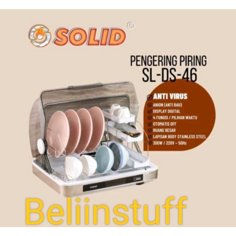 SSA Solid Dish Dryer SL DS-46/ mesin pengering piring