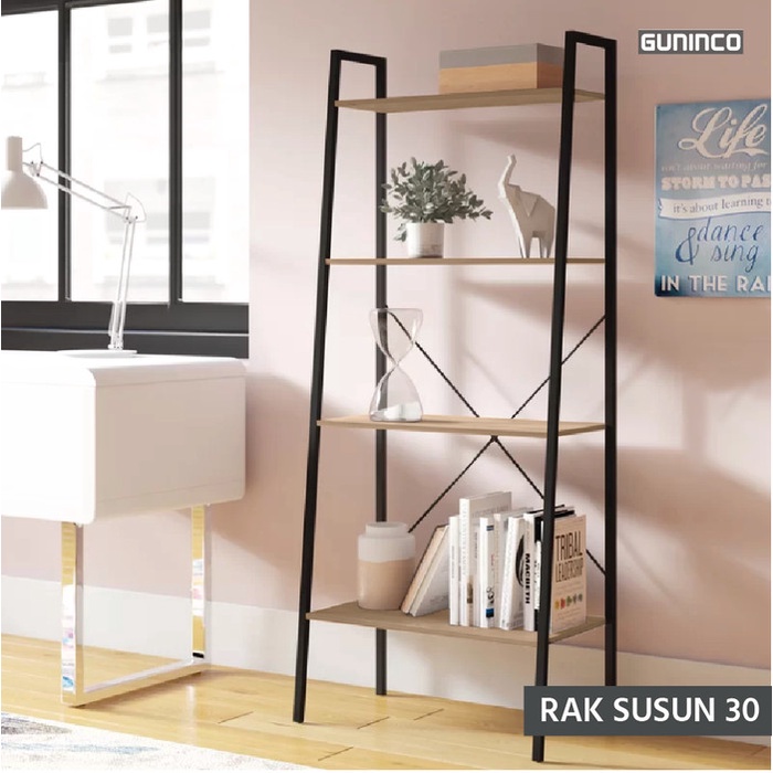 Rak Guninco Avery Rak Susun Serbaguna / Rak Pajangan Minimalis 60Cm