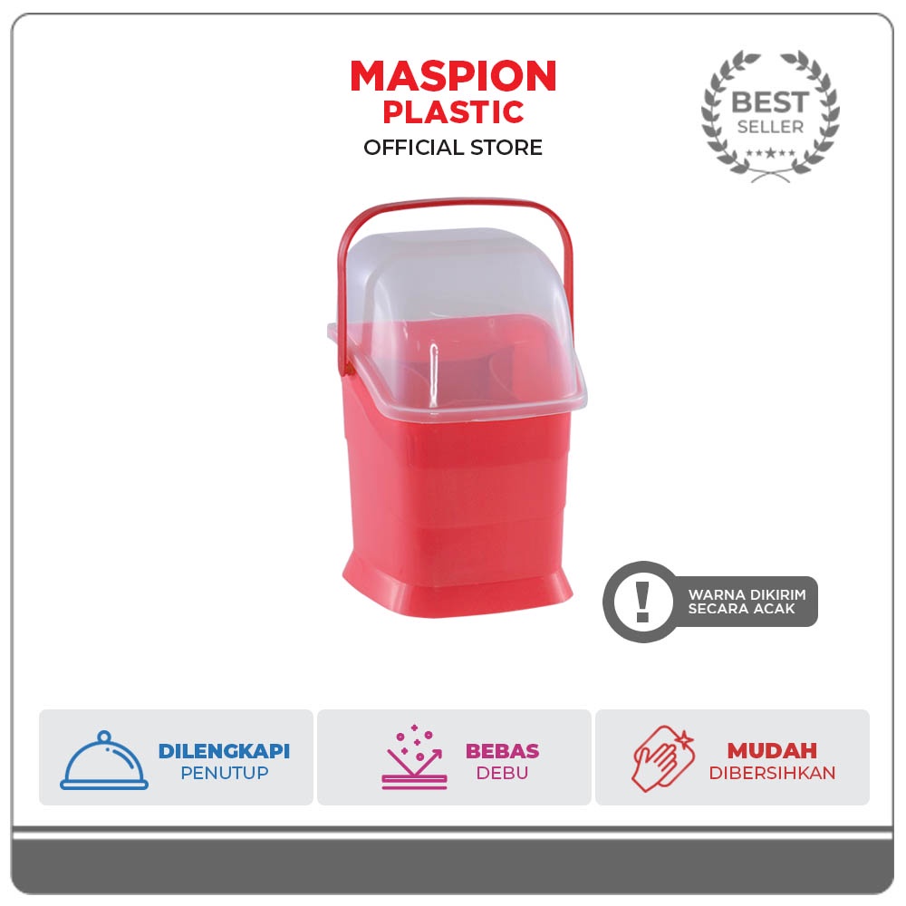 Maspion Tempat Sendok Garpu Plastik Cutlery Star