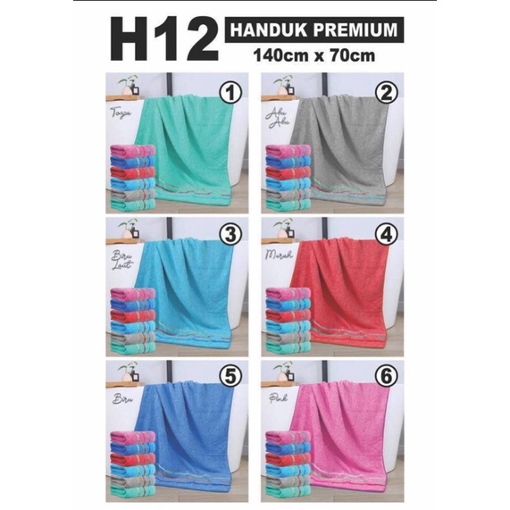 Handuk Dewasa H12 120cm x 70cm