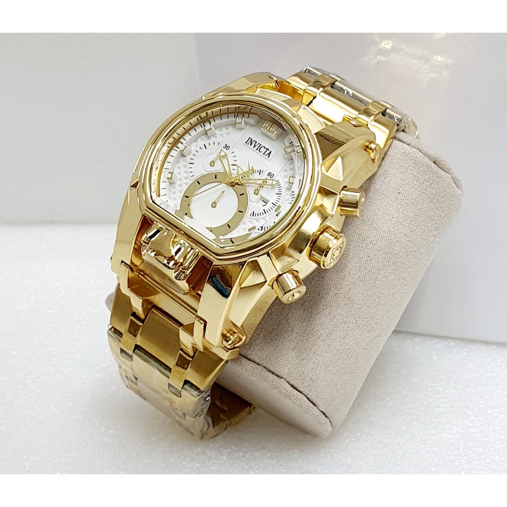 (COD)JAM TANGAN PRIA INVICTA RESERVE BOLT CHRONOGRAPH ORIGINAL