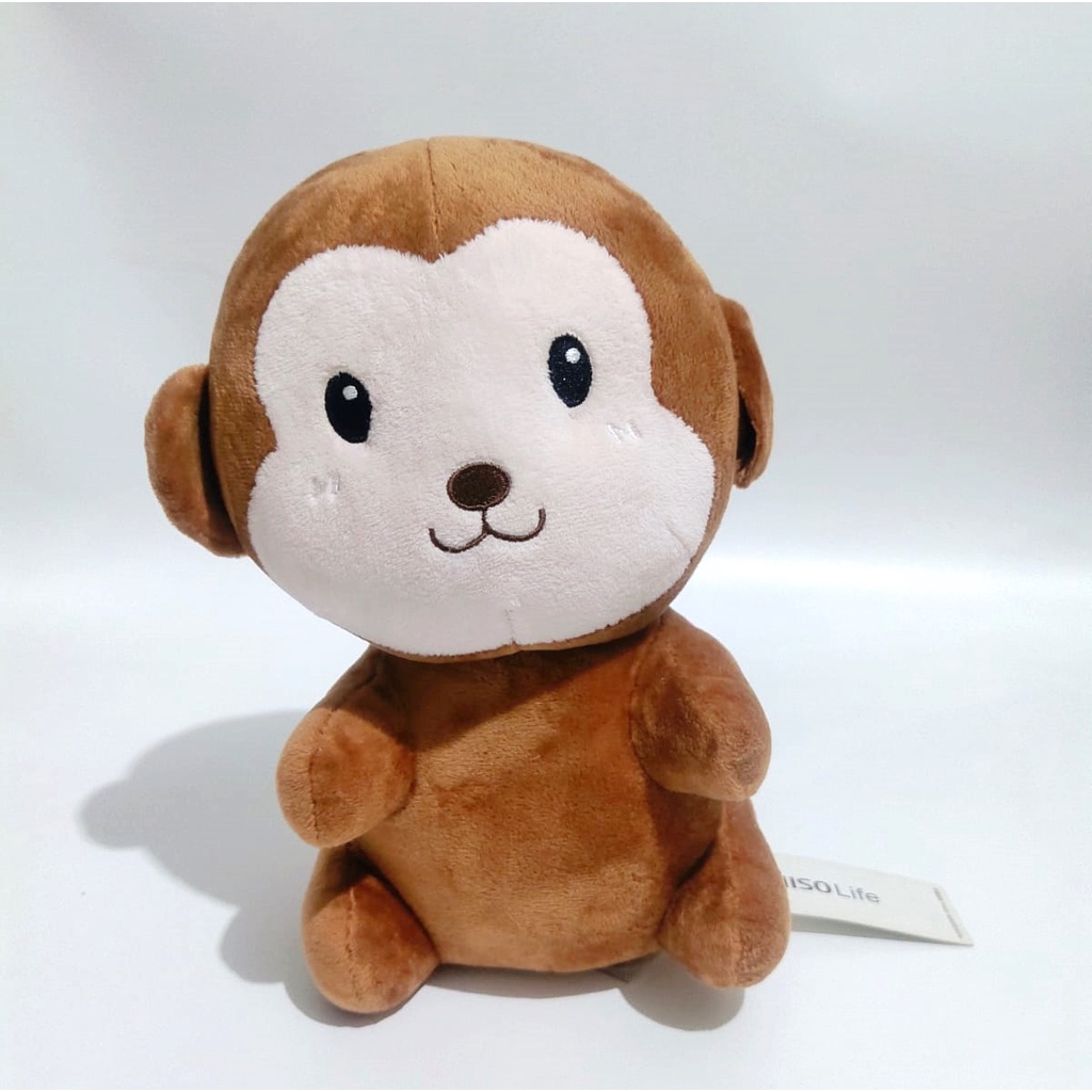 Boneka Monyet Miniso Monkey Miniso Life Original Plush Doll