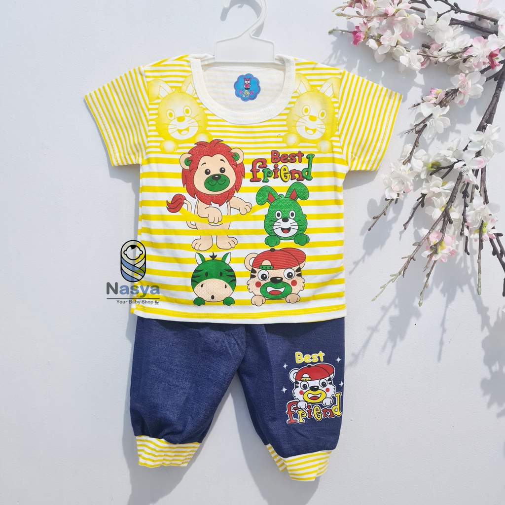 [KK-001] Setelan anak cowo / set anak laki-laki motif kombinasi