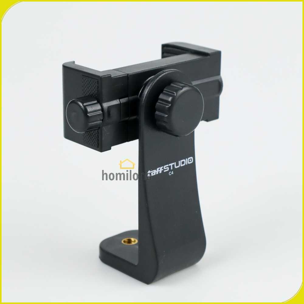 TaffSTUDIO Universal Smartphone Clamp 1/4 Screw Mount - C4