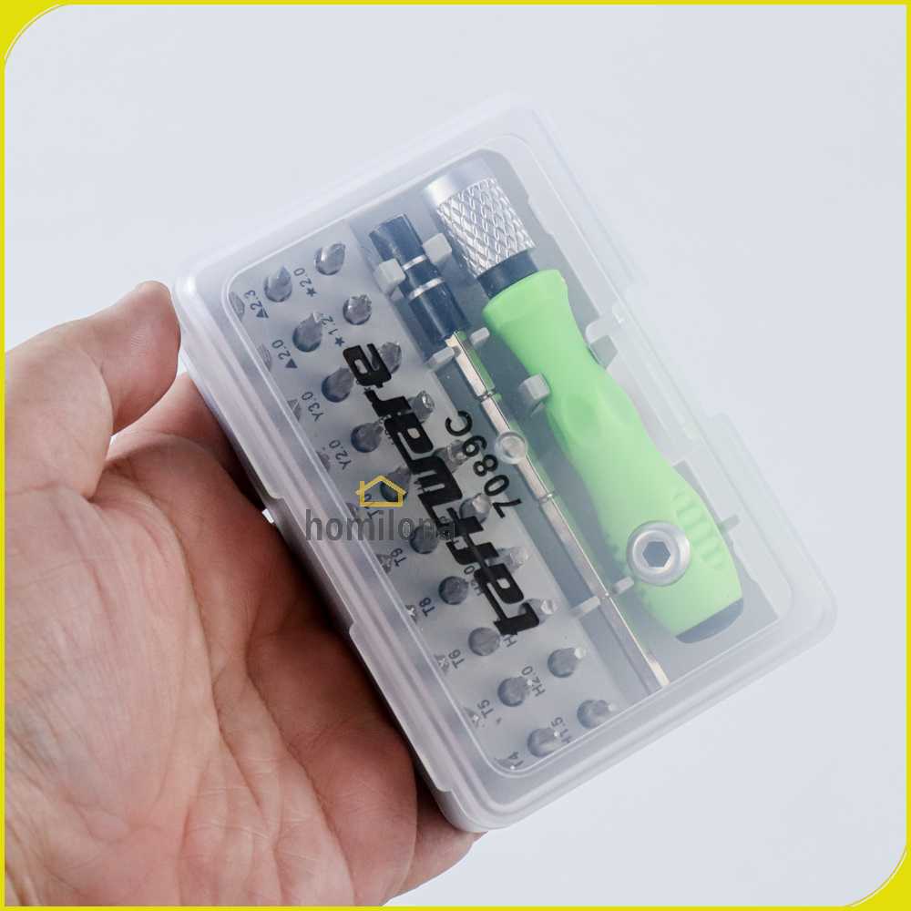 Taffware Obeng 30in1 Magnetic Screwdrivers Tool for Smartphone - 7089C