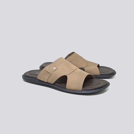 sandal kulit pria ukuran besar jumbo big size 44 45 46 47 48 sendal jepit cowo bapak2 casual formal