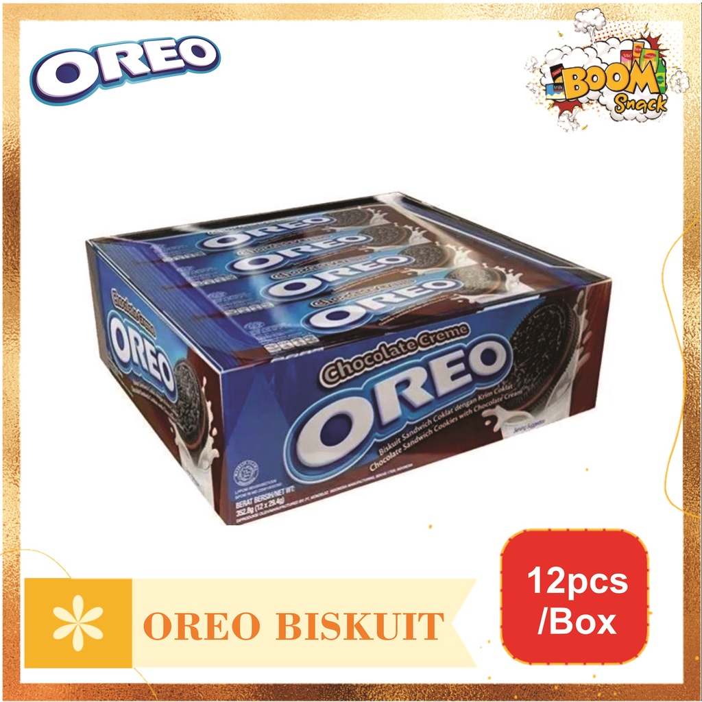 BOX - Oreo Biskuit isi 12pcs