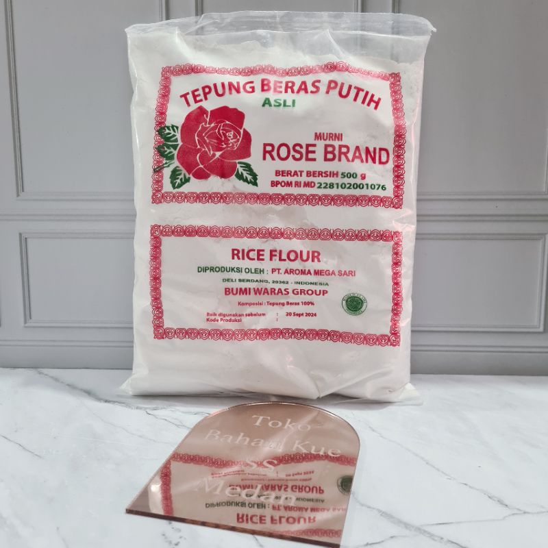 

Tepung Beras Rose Brand 500gr